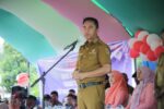 Bupati Sachrul Buka Kegiatan Gerak Jalan dan Drum Band Tingkat Kabupaten