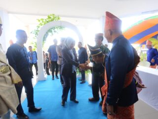 Wali Kota Tatong Bara Hadiri HUT ke-14 Kabupaten Boltim dan Bolsel