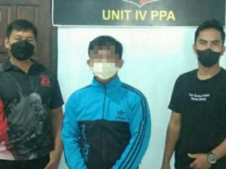 Pelaku Pencabulan Diamankan Tim Resmob Polres Bitung
