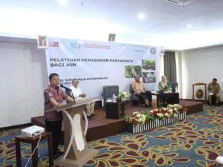 Disbudpar Kotamobagu Beri Pelatihan Pemasaran Pariwisata Bagi ASN