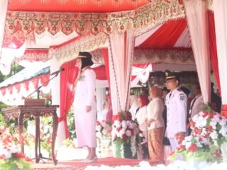 Wali Kota Irup Peringatan HUT ke-77 Kemerdekaan Republik Indonesia