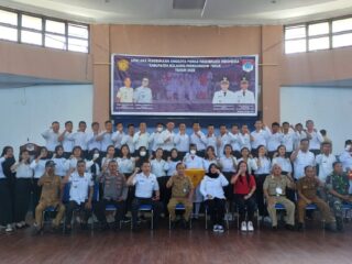 Upacara Penerimaan Anggota Purna Paskibraka Indonesia Angkatan 2020-2021 Digelar