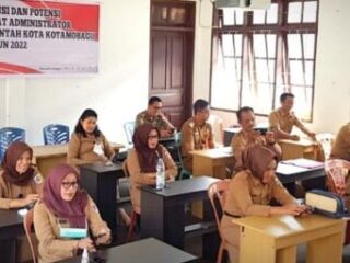 BKPP Gelar Uji Kompetensi dan Potensi ASN Kotamobagu