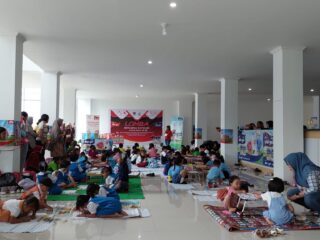 RSUD Pratama Boltim Gelar Lomba Mewarnai Bagi Anak-anak Jelang HUT RI ke-77