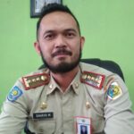 penertiban di area Pasar 23 Maret