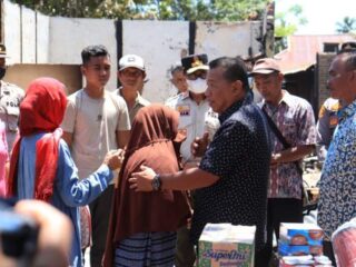 3 Rumah yang Terbakar di Desa Sangkub Satu Akan Dibangun Kembali
