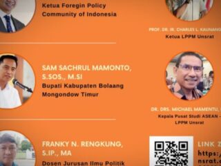 Bupati Boltim Sam Sachrul Mamonto Jadi Narasumber Seminar di Unsrat