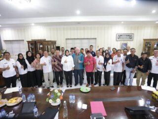 Wali Kota Kotamobagu Terima Kunjungan Partner Akademisi Fakultas Perikanan Unsrat dari New Zealand