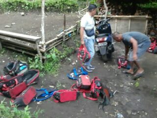 Judi Sabung Ayam di Perkebunan Kelurahan Aertembaga Dua Digerebek Polisi