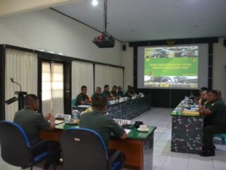 Letkol Inf Topan Angker Pimpin Sidang Pankar UKP 1-4-2023