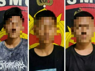 Polisi Amankan 3 Remaja Diduga Pelaku Pembunuhan di Girian Weru Satu
