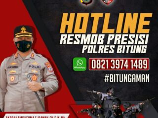 Polres Bitung Resmi Aktifkan Tim Resmob Presisi