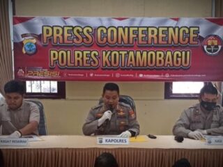 Polres Kotamobagu Ungkap Kasus PETI di Desa Lobong