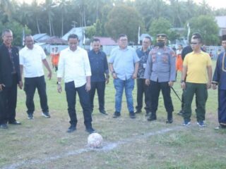 Turnamen Sepak Bola Bupati Cup I Resmi Dimulai