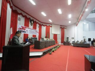 Wawali Hadiri Paripurna KUPA dan PPAS Perubahan APBD 2022 Kota Kotamobagu
