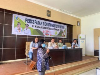 Bappelitbangda Kotamobagu Gelar FGD Penanganan Stunting