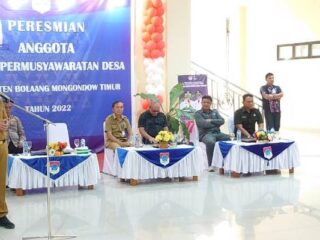 Bupati Boltim Berikan Materi Regulasi dan Tupoksi BPD