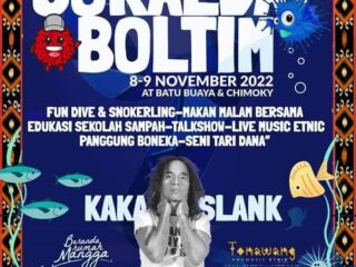 November, Kaka Slank Jadi Bintang Tamu Coral Day di Boltim
