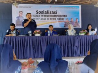 Sosialisasi Pencegahan Kekerasan Perempuan dan Anak Digelar DP3A Besama PWI Boltim