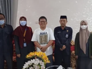 Pendataan Regsosek 2022, Wawali Nayodo Terima Kunjungan BPS Kotamobagu