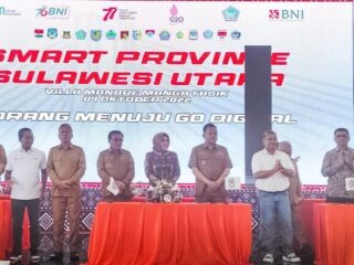 Wali Kota Kotamobagu Tanda Tangani MoU Smart City dengan Bank BNI