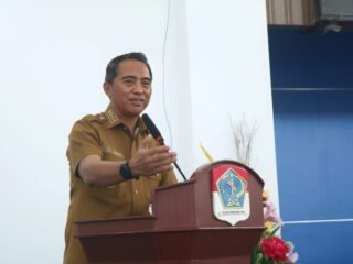 Bupati Boltim Lantik Pengurus LPPD Periode 2021-2025