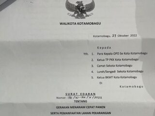 Pemkot Terbitkan Surat Edaran Gerakan Menanam Cepat Panen dan Pemanfaatan Lahan Pekarangan