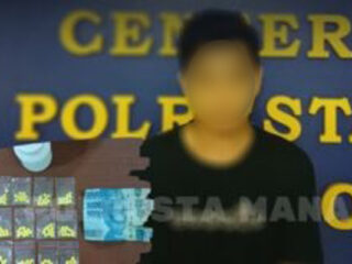 Kasus Peredaran Trihexyphenidyl Diungkap Satresnarkoba Polres Manado