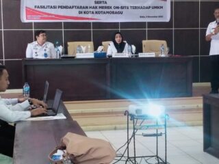 Sosialisasi Dasar dan Teknik Pendaftaran Hak Merk Terhadap UMKM Digelar Disdagkop-UKM