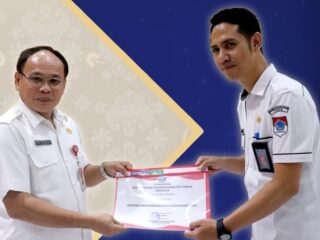 BKPSDM Boltim Dapat Penghargaan Predikat Terbaik Latsar CPNS Tahun 2022
