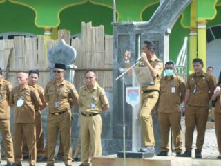 Bupati Sachrul Pimpin Apel Kerja ASN di Kecamatan Kotabunan