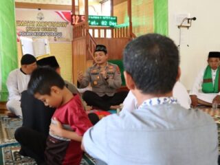Kapolres Kotamobagu Jadi Wadah Keluh Kesah Masyarakat di Program Jumat Curhat