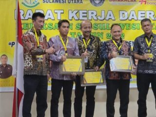 Kejari Kotamobagu Raih Dua Penghargaan Peringkat Pertama