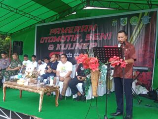 Nasli Paputungan Buka Pameran Otomotif, Seni, dan Kuliner Mudacharaka