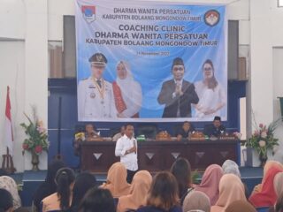 Pemkab Boltim Gelar Coaching Clinic Anggota DWP