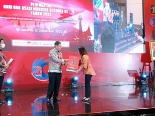 Pemkab Boltim Raih Piagam Penghargaan Kriteria Kabupaten Peduli HAM