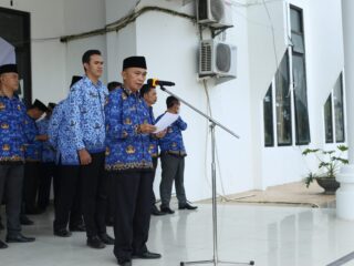 Pimpin Upacara Hari Bela Negara, Sekda Boltim Bacakan Amanat Presiden
