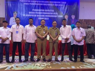 Sekda Sonny Warokka Hadiri Kegiatan Peningkatan Kapasitas BPD Boltim