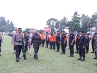 Wali Kota Kotamobagu Irup Apel Gelar Pasukan Operasi Lilin Samrat 2022
