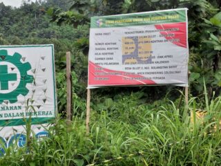 Proyek Pengerjaan Jalan Goyo Dinilai Asal-asalan