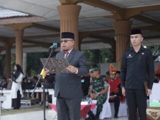 Peringati HAB ke-77, Pemkab Asahan Bersama Kemenag Gelar Upacara