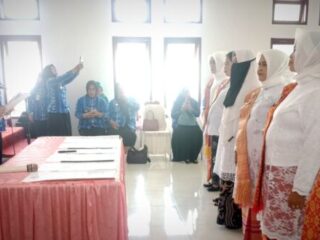 Berikut Enam Ketua TP PKK Kecamatan Kotamobagu Utara yang Dilantik