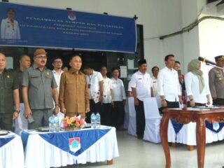 Bupati Sachrul Lantik 58 Sangadi di Boltim