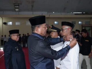 Bupati Depri Pontoh Lantik JPT Pratama, Administrator dan Pengawas