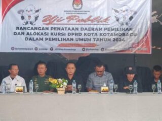 KPU RI Sahkan Kotamobagu Jadi 4 Dapil