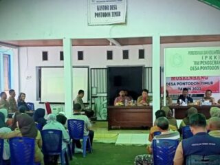 Pemdes Pontodon Timur Gelar Musrenbangdes Tahun 2024