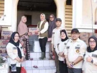 Wali Kota Kotamobagu Salurkan Bantuan untuk Korban Banjir di Manado