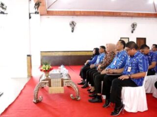 Wali Kota Tatong Bara Ikuti Entry Meeting Bersama BPK