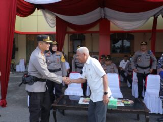 Bupati Asahan Ikuti Apel Gelar Pasukan Ops Keselamatan Toba 2023