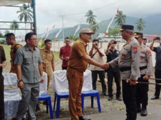 Bupati Limi Bersama Forkopimda Sambut Kunker Kapolda Sulut